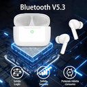 Bluetooth - Wireless 5.3 Headphones with Microphone, 35H Playback, IPX7 Waterproof