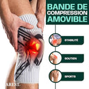 Arest - Sports Knee Brace with Compression Band, Side Stabilizers & Gel Pad