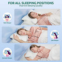 DONAMA King Size Grounding Pillowcase with Silver Fiber