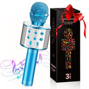 GeschenPark Wireless Microphone for Kids - High Sound Quality Karaoke Toy