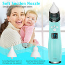 Uwelliky - Electric Baby Nasal Aspirator with 4 Nozzles & Soothing Music