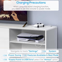 ElectronGeek - PS5 Slim Horizontal Stand with 4 USB Ports & Charging Base
