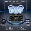 Ordtop - Wireless Bluetooth 5.3 In-Ear Headphones with Superior Sound Quality