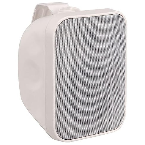 Pronomic - OLS-5 WH DJ PA Outdoor Speaker for Garden, Patio, Restaurant