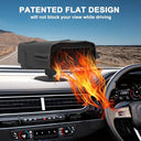 Chuankefanxing - Portable 150W Car Heater, 2-in-1 Defrost & Fan, 360° Rotatable