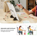 Artdot - A4 Light Pad for Diamond Painting, USB Powered, Adjustable Brightness, Detachable Stand