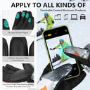 Odtmger - Waterproof Winter Ski Gloves, Warm & Breathable for Outdoor Sports