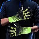 Olyspm - Children's & Men's Goalkeeper Gloves with 3mm Latex Palm, Breathable & Flexible Size 8