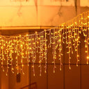 Eleuth 5m 200 LED Icicle Fairy Lights - Waterproof Christmas Decor