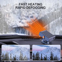 Uvooi - 12V Portable Car Heater & Defroster, Fast Heating & Cooling, 2-in-1 Design