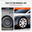 Vevor Wheel Rim Cover Hubcaps - 16" Diameter, Durable & Scratch-Resistant