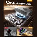 Chusii - 12000mAh MagSafe Battery Pack, Fast Charging, Portable Power Bank