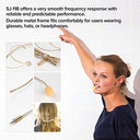 Sujeetec - Premium Dual Earhook Face Microphone for Sennheiser, Wired, 3.5mm Plug