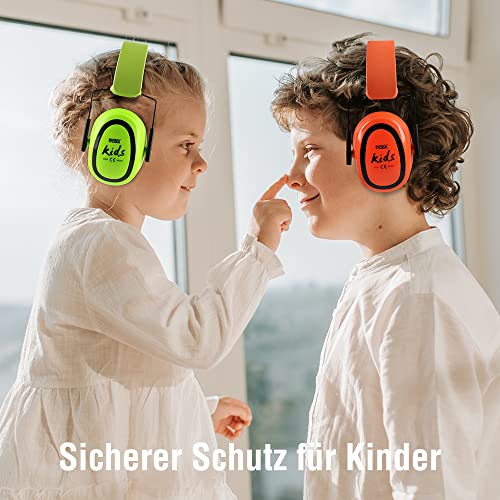 Green Devil - Children's Noise Protection Headphones, SNR27.4, Foldable Ear Muffs