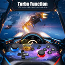 AceGamer - Wireless Controller for Nintendo Switch, Galaxy Design, Dual Vibration, Turbo Function