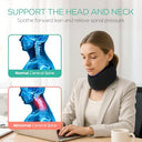 Voyor-Health - Adjustable Cervical Collar, Soft Foam Neck Support for Pain Relief