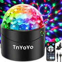 Transform any event with TnYoYo's RGB Disco Ball! USB powered, sound activated, perfect for parties, weddings, and festivals. Get the ultimate party vibe!