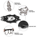 Doorslay - Upgraded Crampons with 24/32 Spikes for Ultimate Ice Grip
