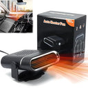 Stay warm with the Zotimo 2 in 1 Car Heater. This 150W portable heater quickly heats your car, featuring a 360° adjustable design for defrosting and defogging. Keywords: car heater, portable heater, quick heating