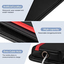 Songerduo - PU Car Seat Gap Filler Organizer for Cellphones, Wallets, Sunglasses
