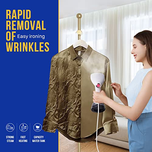 AMZ - 1350W Clothes Steamer With 400ML Water Tank For Home & Travel