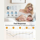 Hoyiours - Digital Room Thermometer 3 Pack, Accurate Humidity Monitor, Fast Refresh