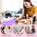 Lke - 268W UV Nail Lamp with 4 Timer Settings & Large LCD Touch Screen