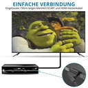 Autoutlet - 150 cm Scart to HDMI Converter, 1080P, Supports 16:9/4:3, PAL/NTSC