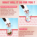 Doseao - Blackhead Remover Pore Vacuum with LED Screen & USB Rechargeable, 3 Suction Levels, 4 Probes for Effective Acne Extraction