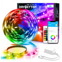 Transform your space with Daybetter Smart LED Strip Lights. Control via app or remote, sync with music, and enjoy vibrant RGB colors. Perfect for parties!