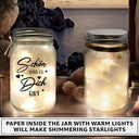 Charfia - LED Bottle Light Gift for Women with Heartfelt Saying, Perfect for Christmas & Birthdays
