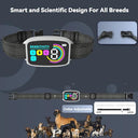 Meloive - Automatic Bark Training Collar with 3 Modes, Rechargeable, Adjustable Sensitivity
