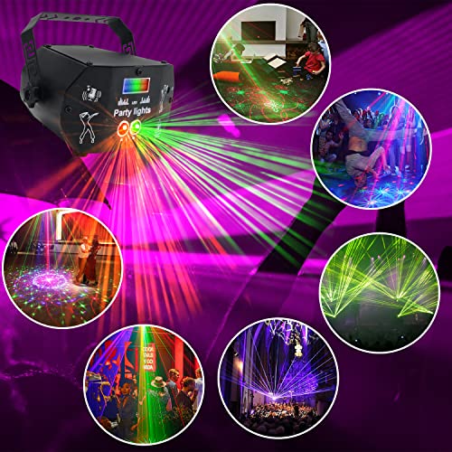 AMKI - Mini 3 In 1 RGB LED DJ Disco Light With Remote Control
