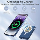 Yiisonger - 10000mAh MagSafe Power Bank, Fast Charging, LED Display, USB-C