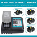 IRONFIST - Lithium-Ion Battery Charger 14.4V for Makita BL1850 BL1840B BL1820