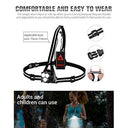 Lsnisni - Adjustable Beam Chest Running Light with USB Rechargeable 3 LEDs