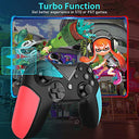 AiKanbo - Wireless Pro Controller with Adjustable Vibration & Turbo Mode for N-Switch/Switch Lite/OLED