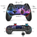 AceGamer - Wireless Controller for Nintendo Switch, Galaxy Design, Dual Vibration, Turbo Function