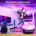Fuqiduo - Aurora Projector with Remote, Bluetooth Speaker & 6 White Noises