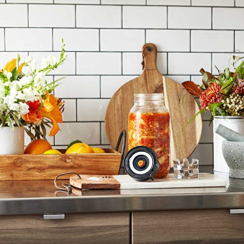 Easy Fermenter - Fermenting Combo Pack: Jars, Lids, Weights & Recipe Book