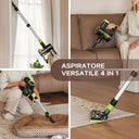Famivac - 40KPA Cordless Vacuum Cleaner, 6-in-1, Removable Battery, Anti-Tangle Brush