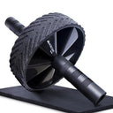 Mobiclinic Ab Wheel Roller Set with Knee Mat for Core Training