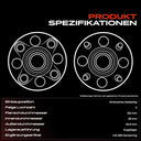 Frankberg Wheel Bearing Kit Rear Axle Flange 120Mm With Abs Magnetic Ring