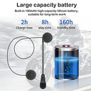 Obest - Bluetooth 5.0 Motorcycle Helmet Headphones, Hands-Free, Dual Connect