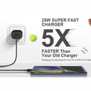 Samsung - 25W Type C Charger Adapter with PD 3.0 for Galaxy Devices