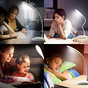 Hyadiertech Led Desk Lamp Flexible Bedside Light With Eye Protection