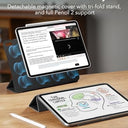 Esr - Magnetic iPad Air 11 Inch Case with Slim Trifold Stand & Auto Wake/Sleep
