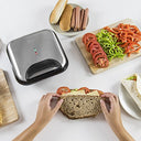 Cecotec Sandwich Maker With Non-Stick Coating - Perfectly Toasted Sandwiches