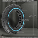 Gldytimes 10 Inch Solid Tire For Electric Scooters - Stylish & Durable