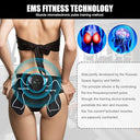 Hocklliy - Bum Trainer with 5 Gel Patches, Muscle Stimulator for Buttocks, Arms, and Legs